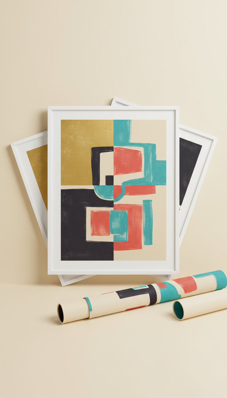 Limited Edition Abstract Print on Archival Paper