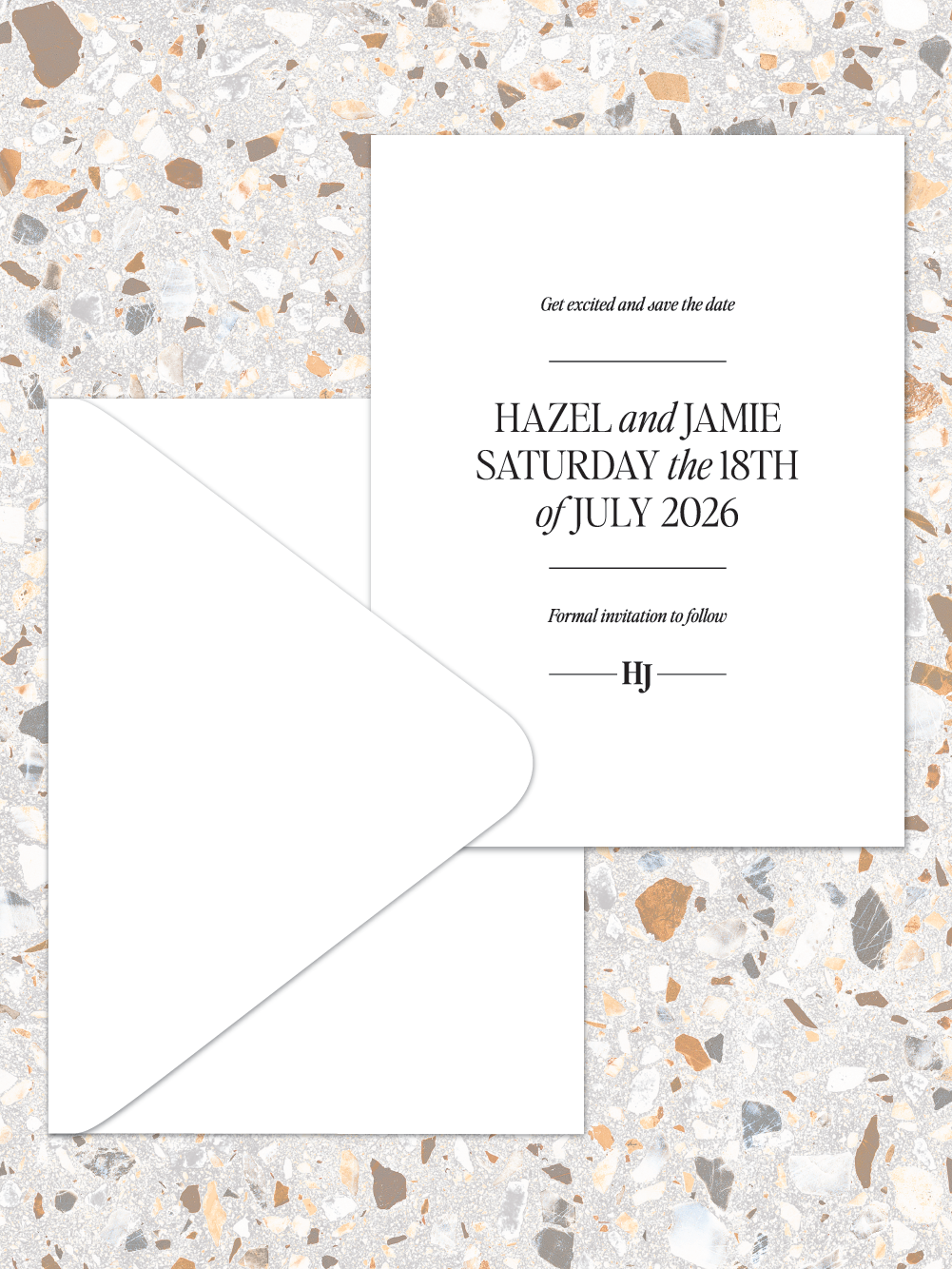 Save the Dates - Hazel Design