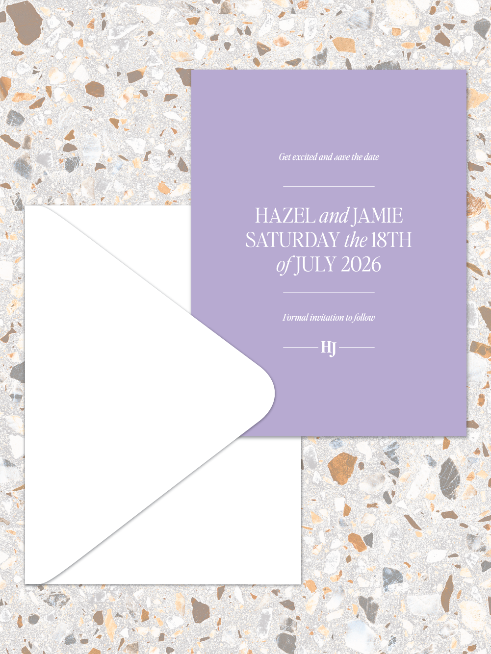 Save the Dates - Hazel Design