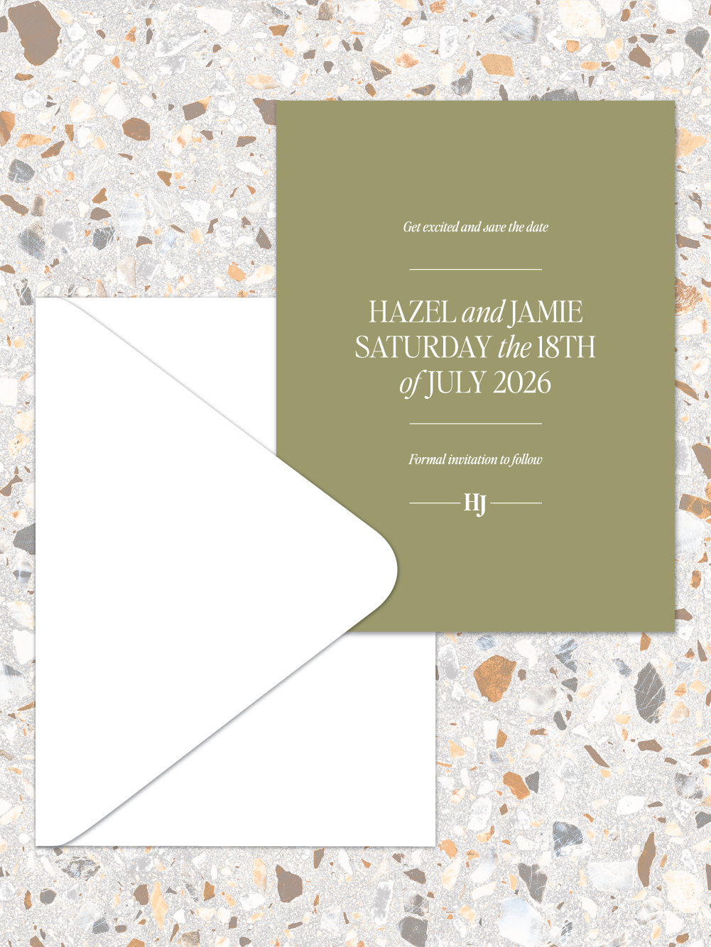 Save the Dates - Hazel Design