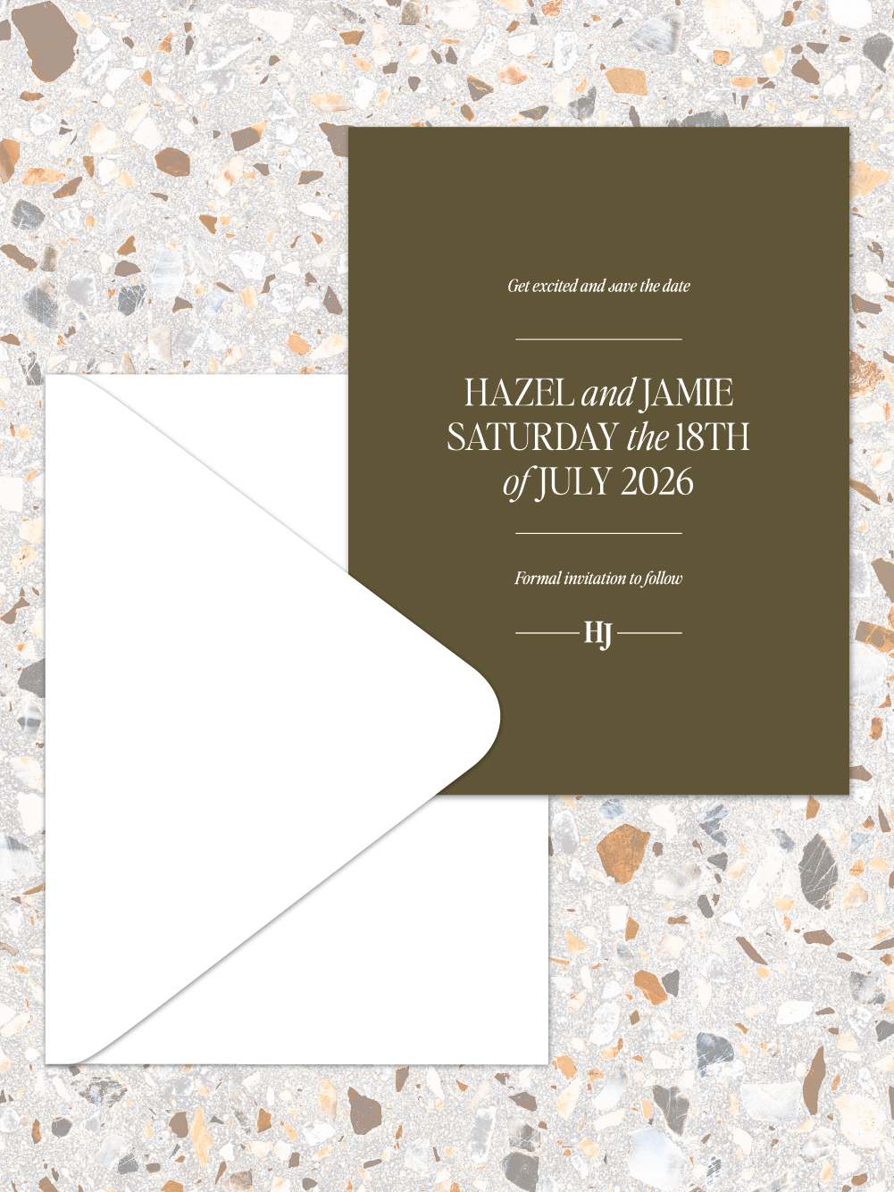 Save the Dates - Hazel Design