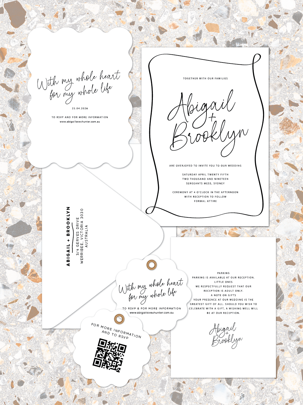 Brooklyn - Invitation suite