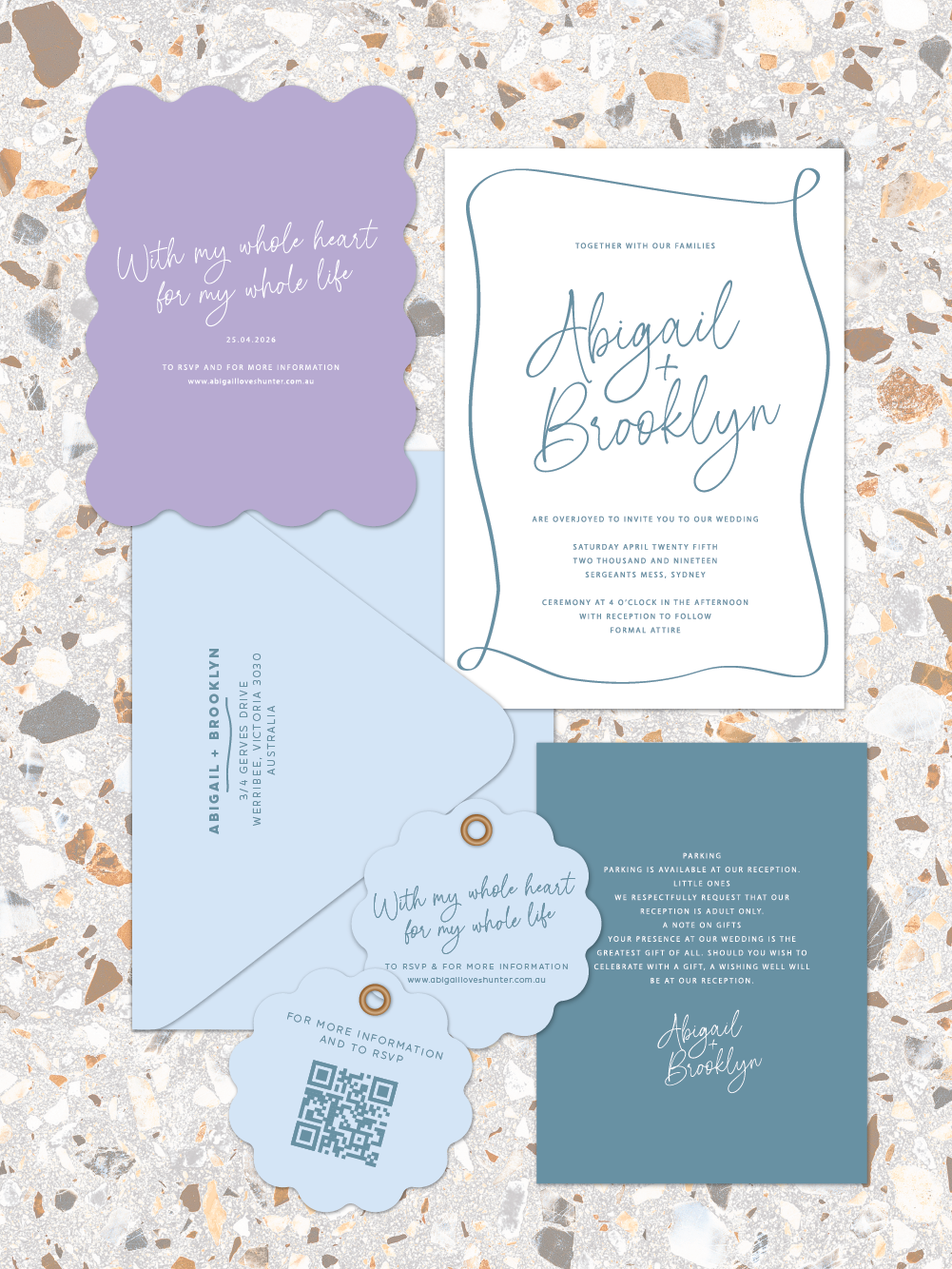 Brooklyn - Invitation suite