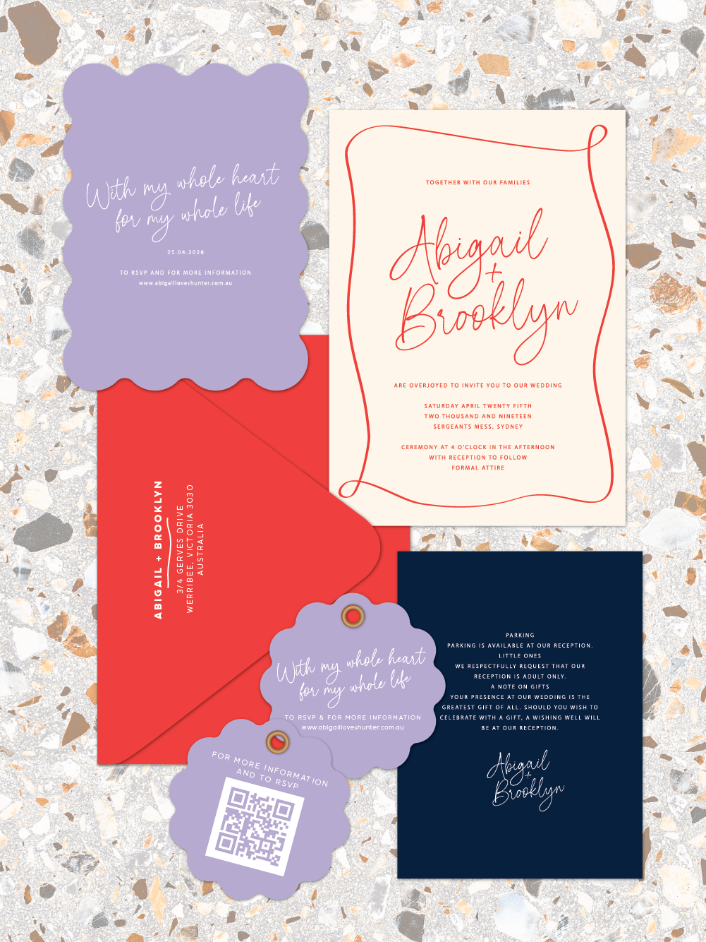 Brooklyn - Invitation suite