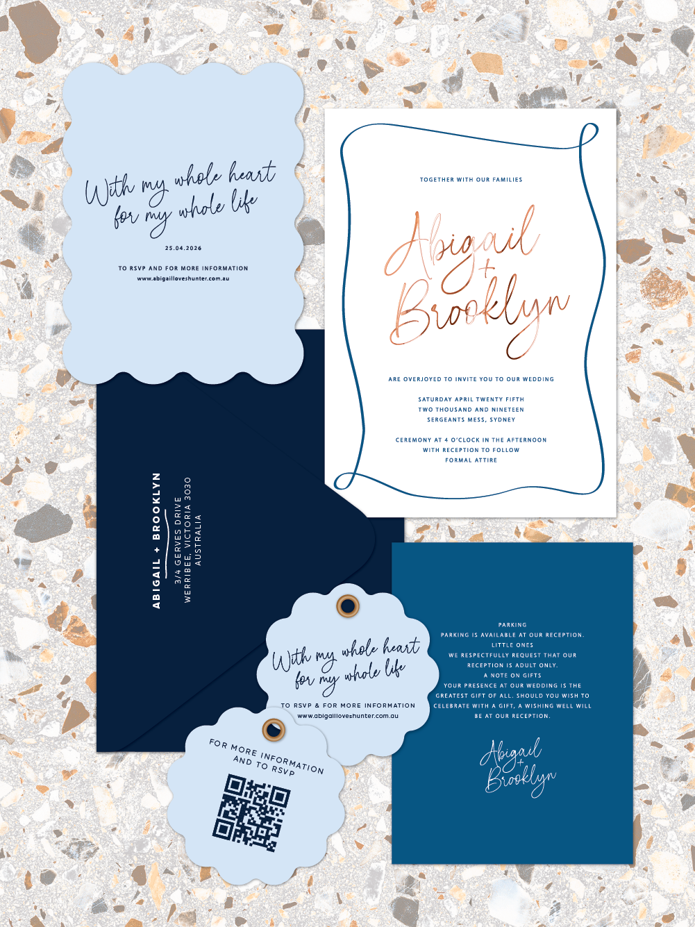 Brooklyn - Invitation suite