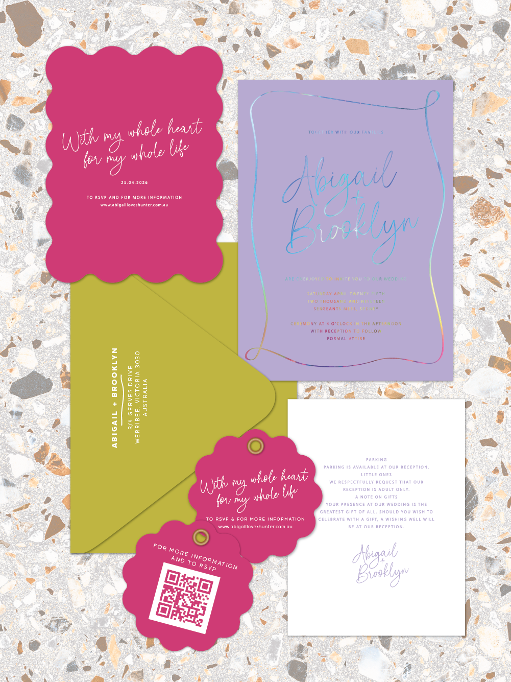 Brooklyn - Invitation suite