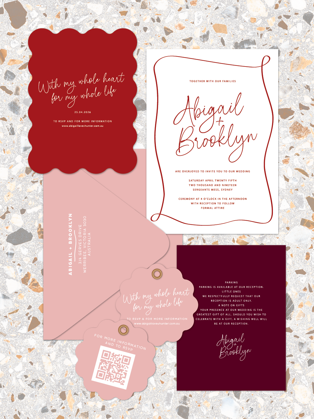 Brooklyn - Invitation suite