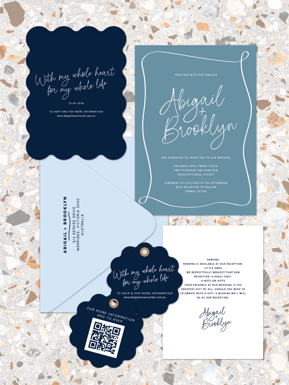 Brooklyn - Invitation suite