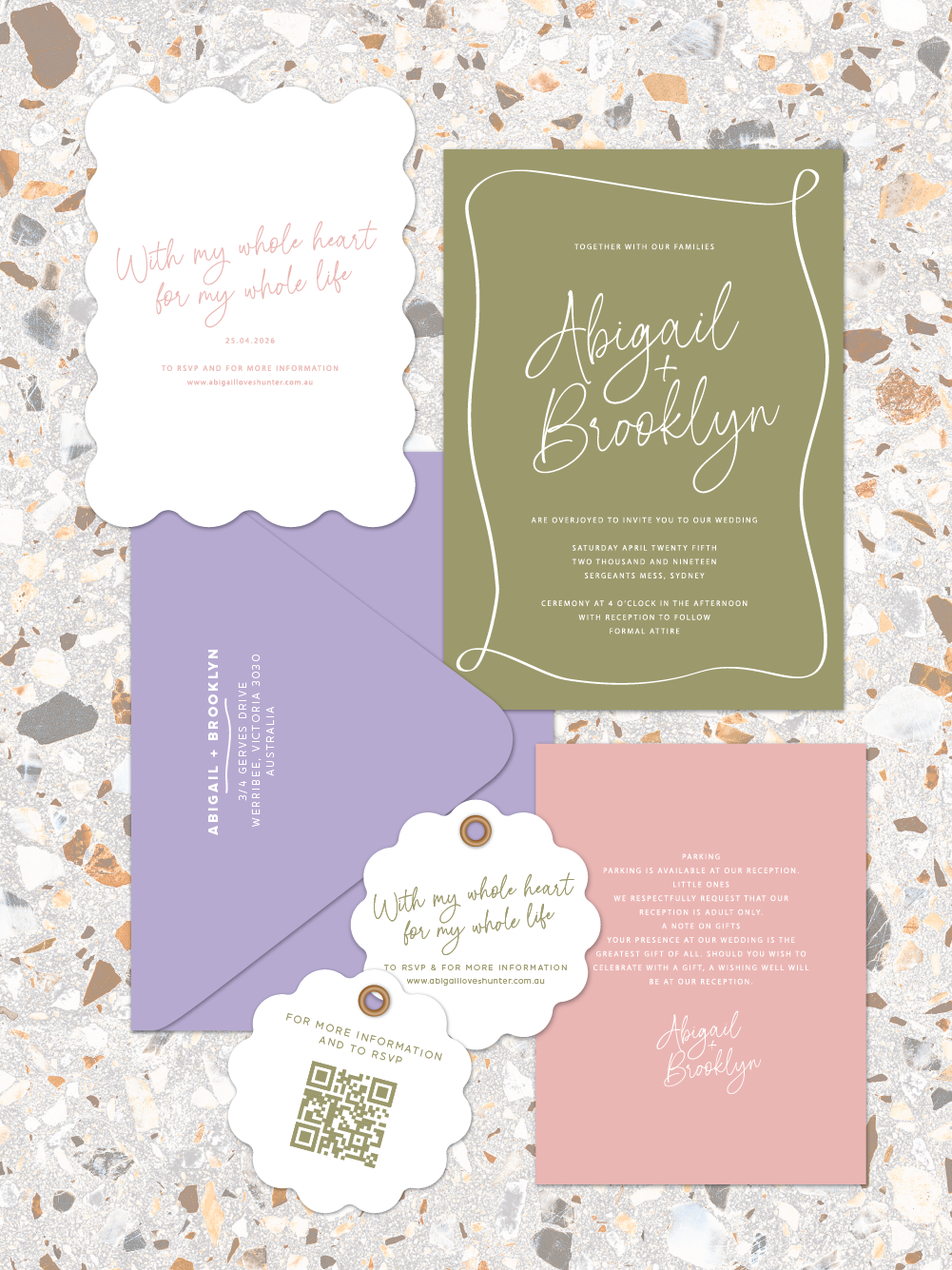 Brooklyn - Invitation suite