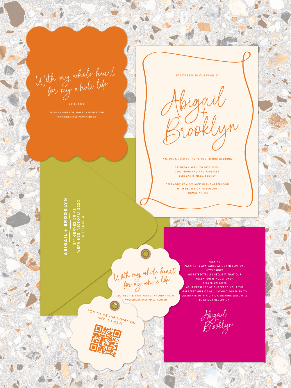 Brooklyn - Invitation suite