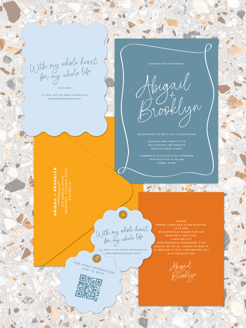 Brooklyn - Invitation suite