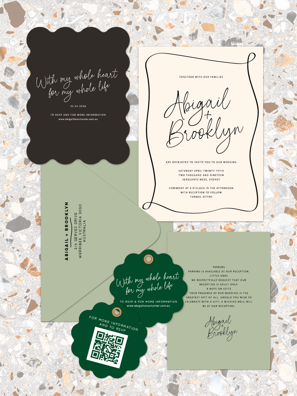 Brooklyn - Invitation suite