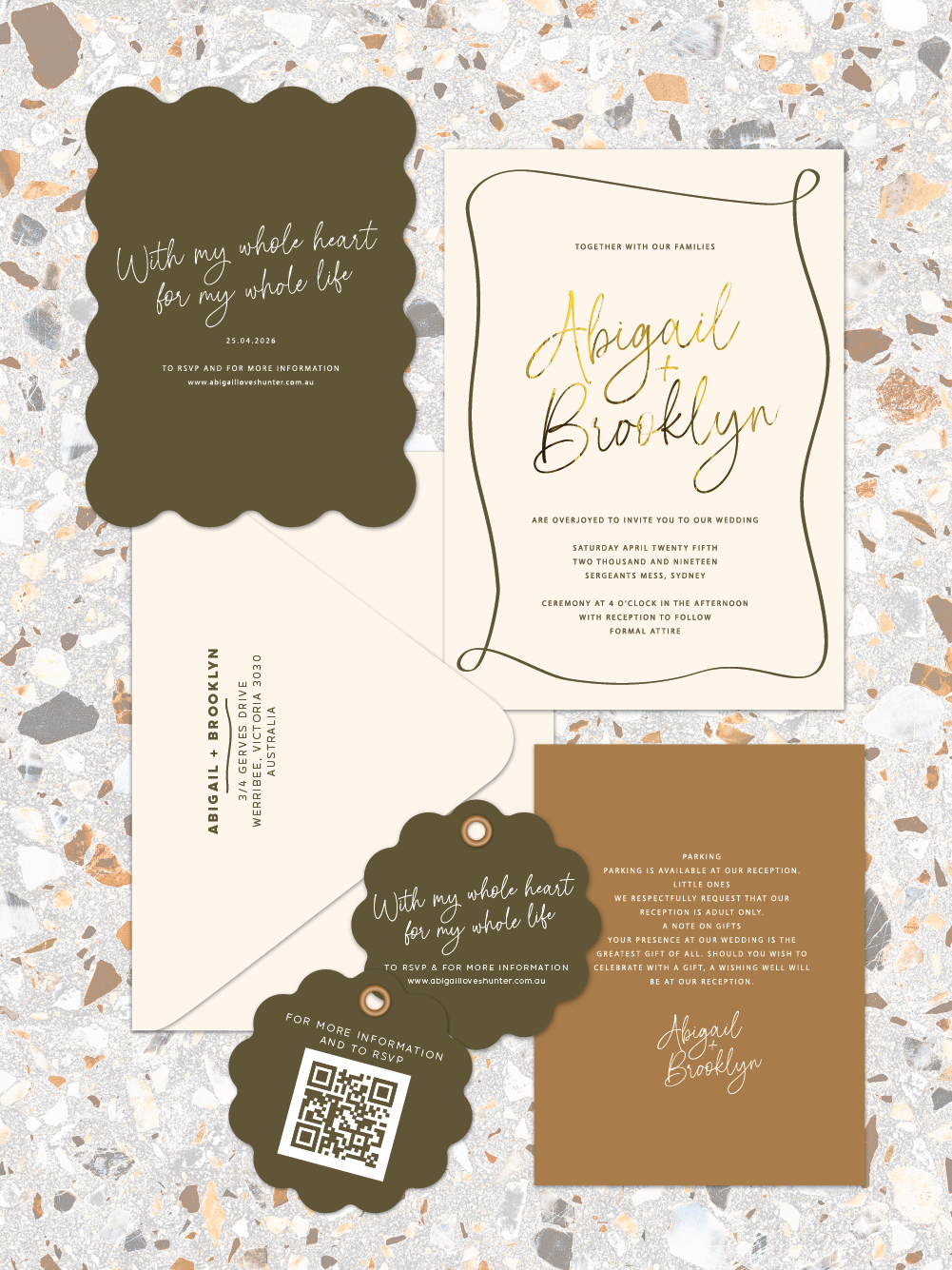 Brooklyn - Invitation suite