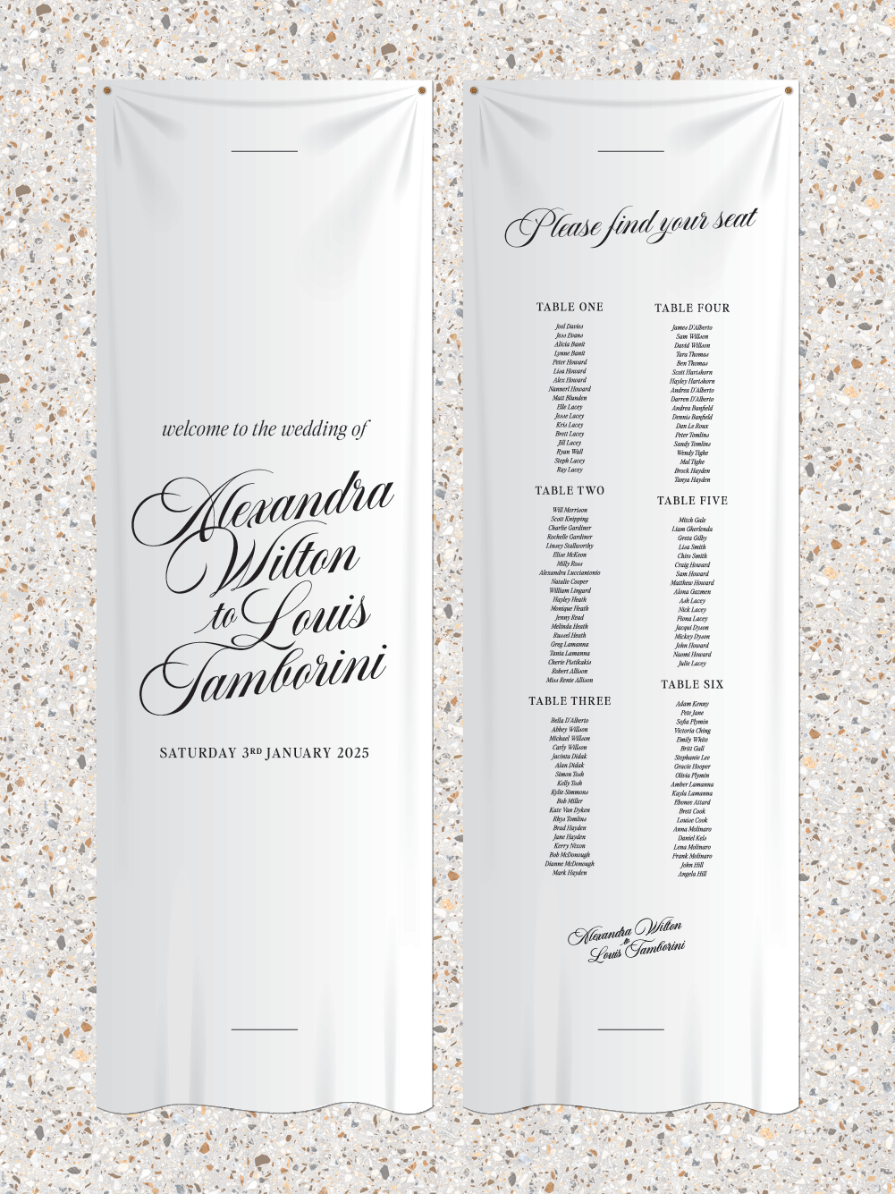 Menus and Signage - Louis Design