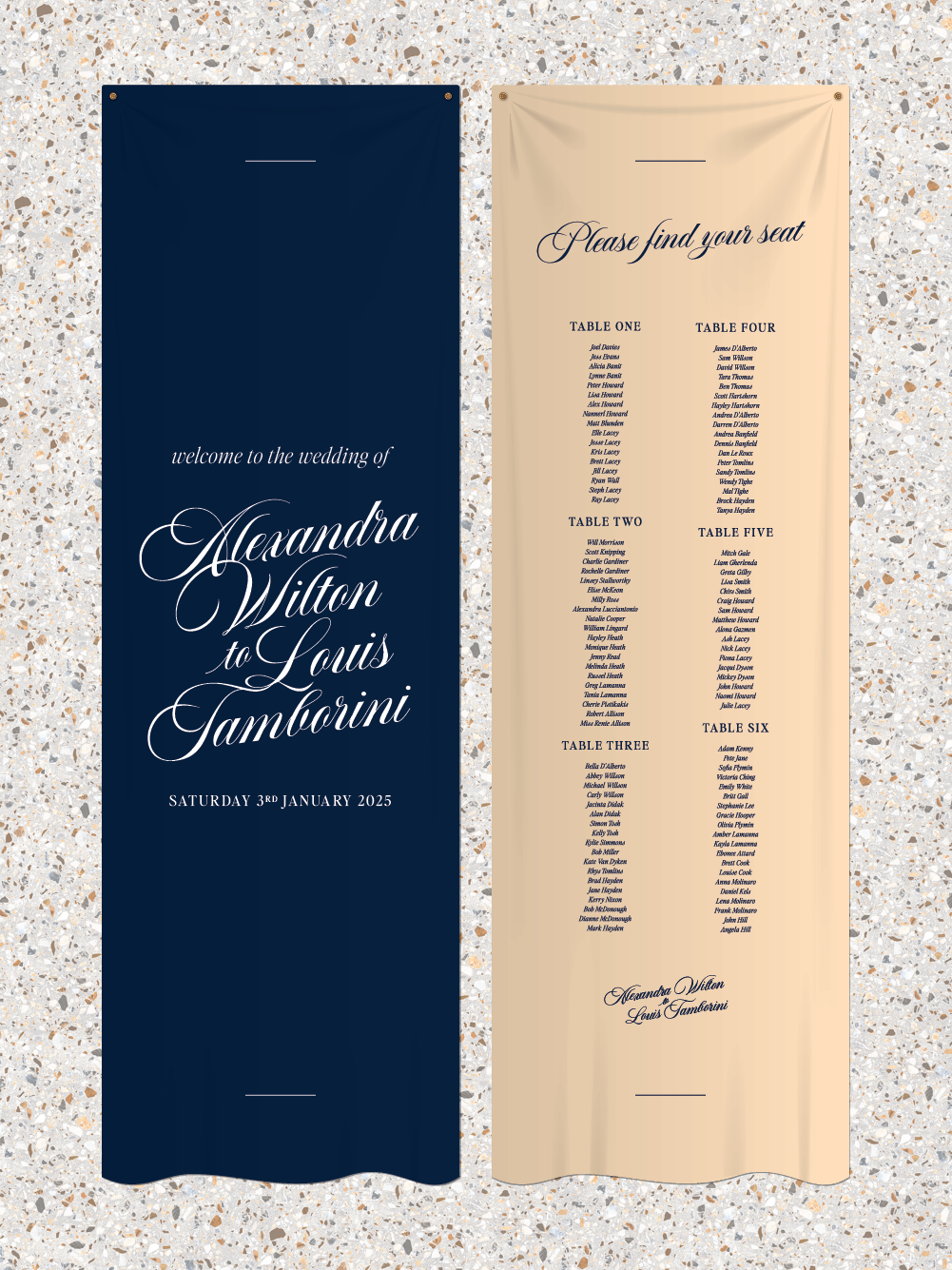 Menus and Signage - Louis Design