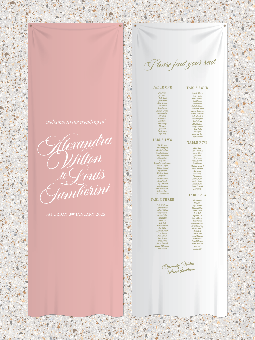 Menus and Signage - Louis Design