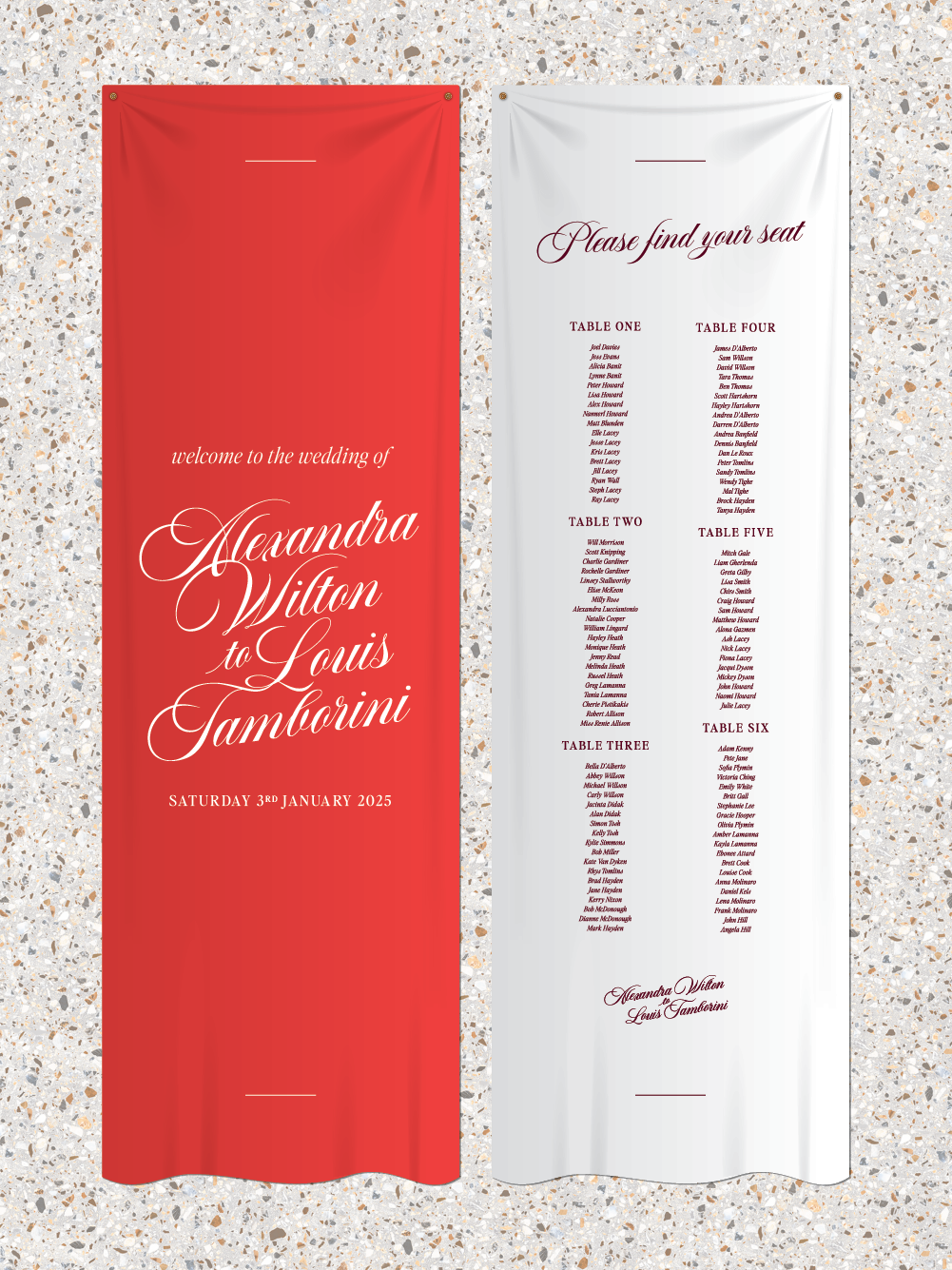 Menus and Signage - Louis Design