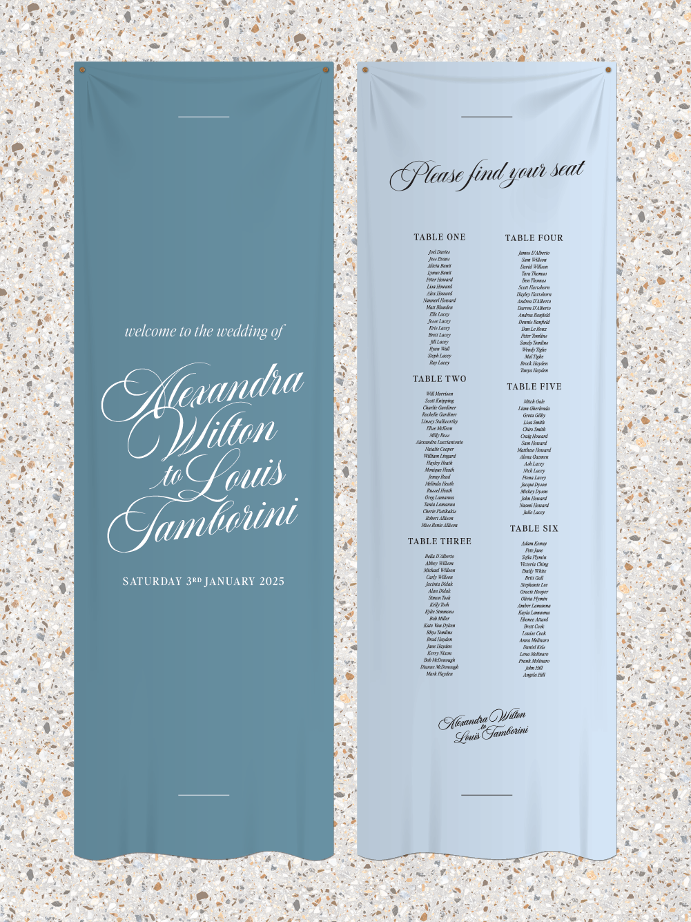 Menus and Signage - Louis Design