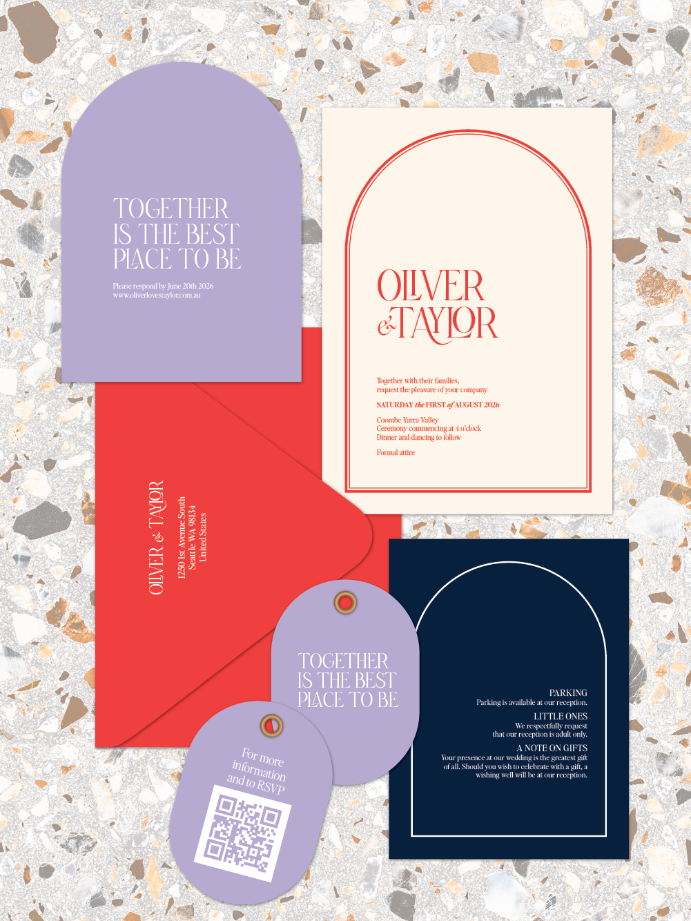 Oliver - Invitation suites