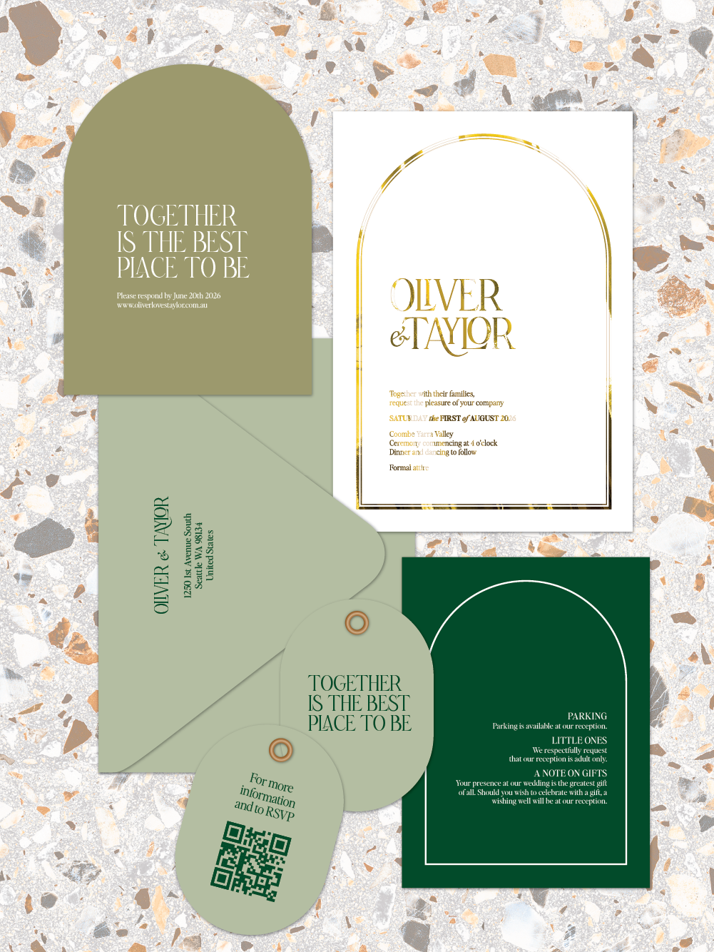 Oliver - Invitation suites