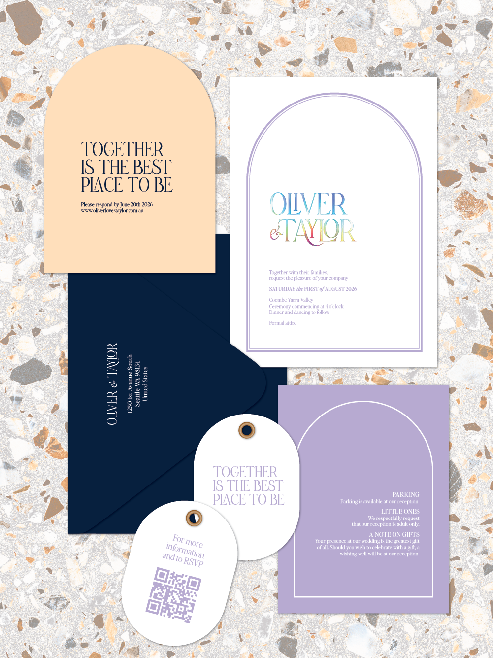 Oliver - Invitation suites