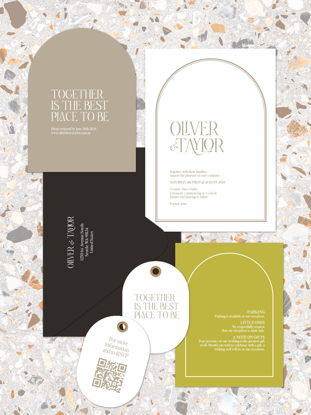 Oliver - Invitation suites