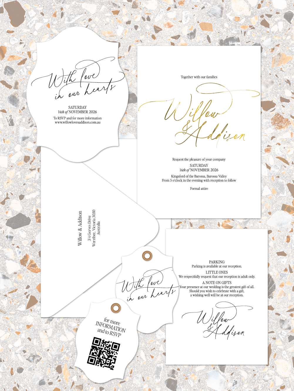 Willow - Invitation suites