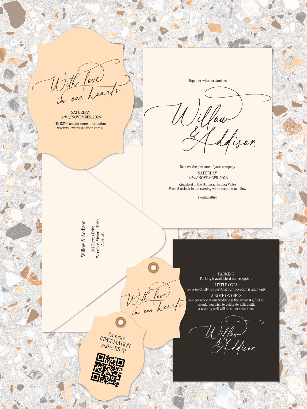 Willow - Invitation suites