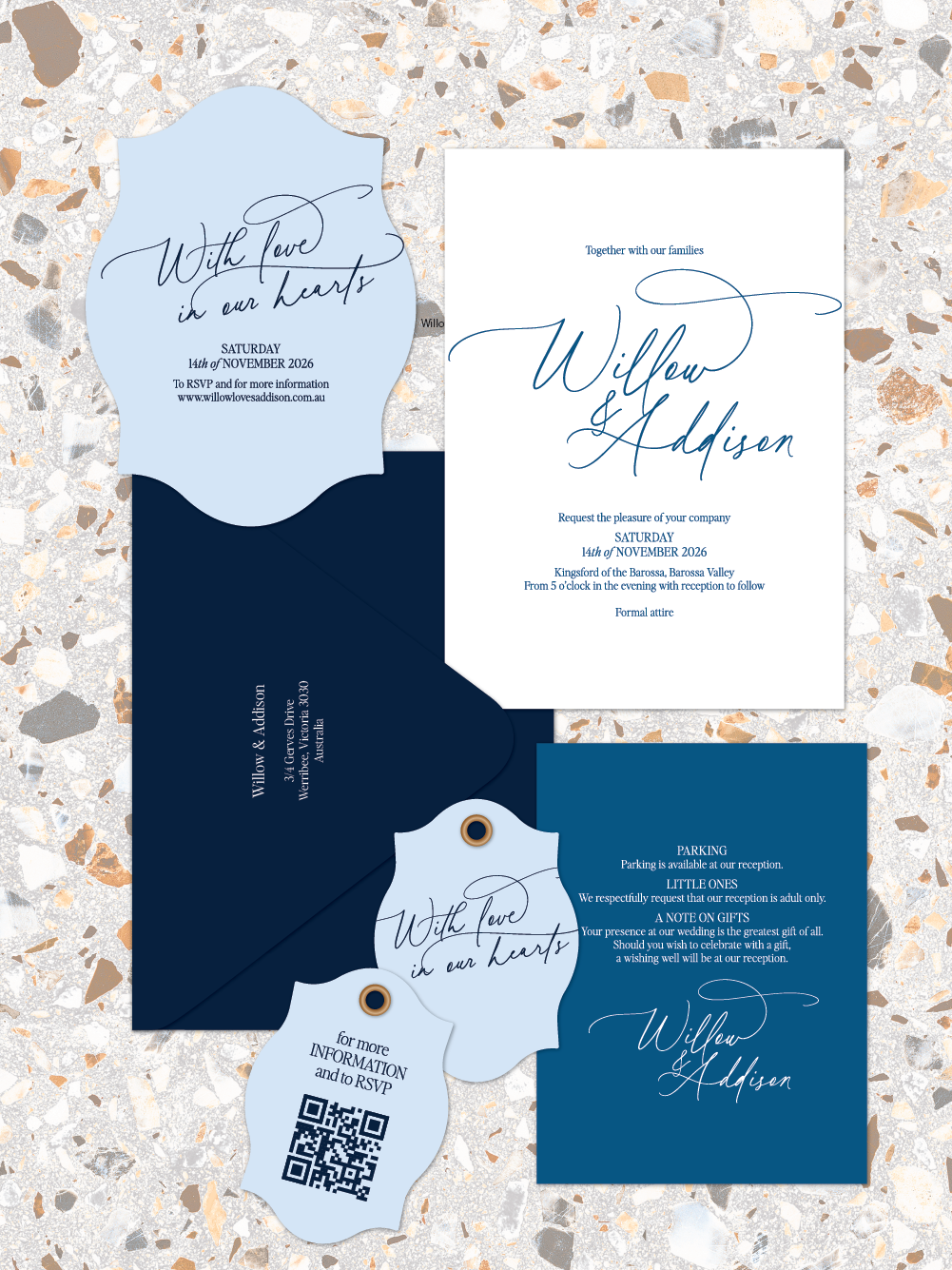 Willow - Invitation suites