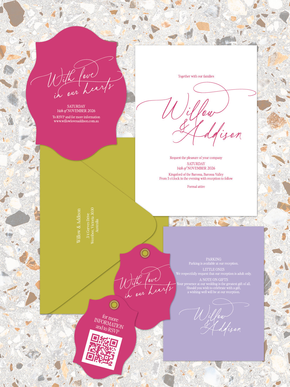 Willow - Invitation suites