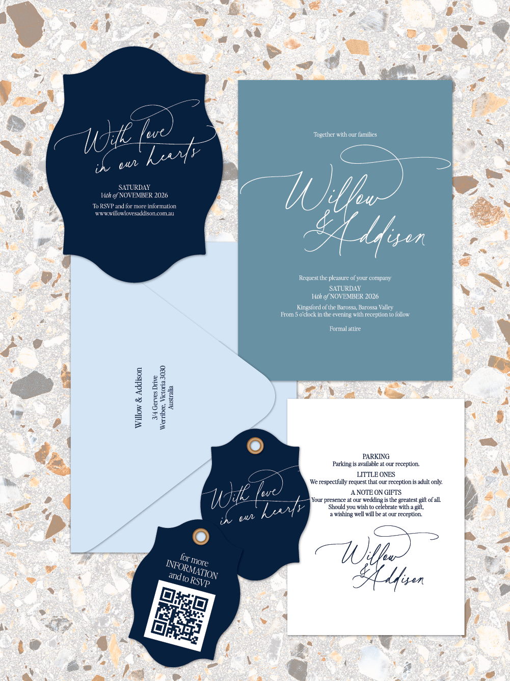 Willow - Invitation suites