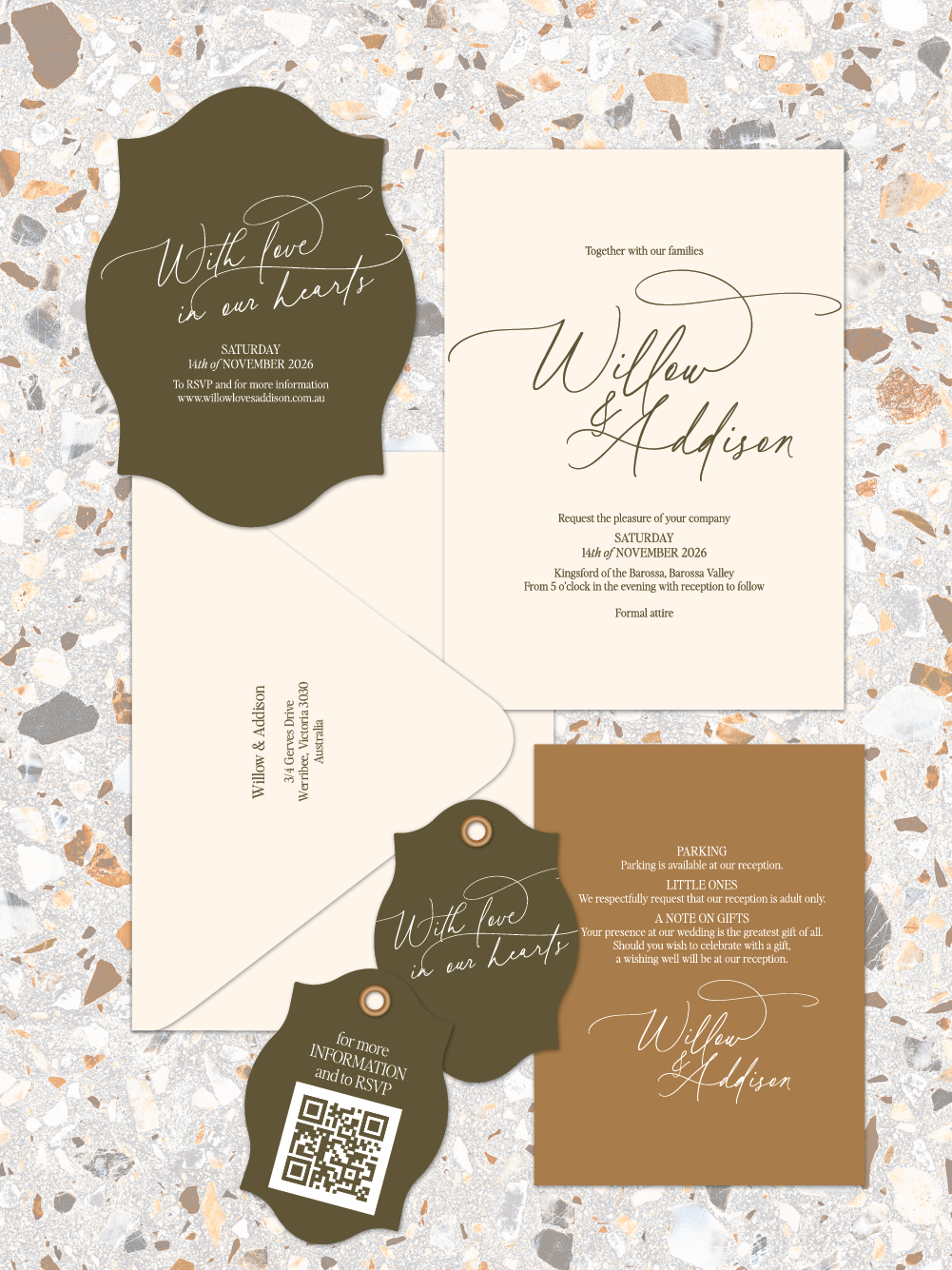 Willow - Invitation suites